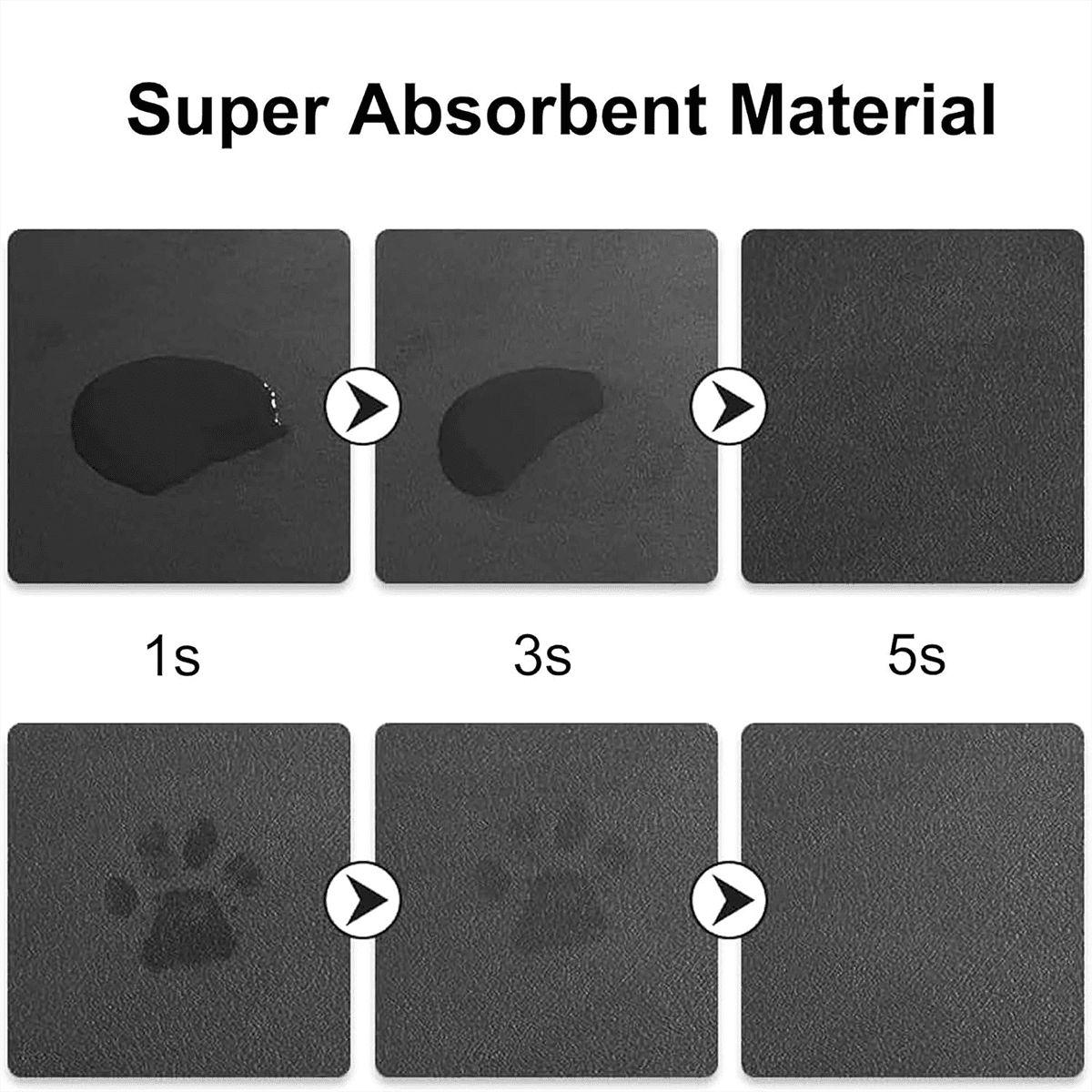 Colorful Pride Dog Feeding Mat, Rainbow Theme Food Bowl Rug, Cat or Dog Matt for Water Bowl to Keep Floor Clean