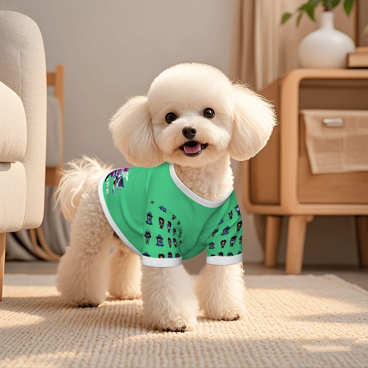 Deltarune Fashion for Small Dog Deltarune T-Shirt, Pet Clothing, Doggy Accessories, Anime Tee, Gamer Vibe Dog Shirt
