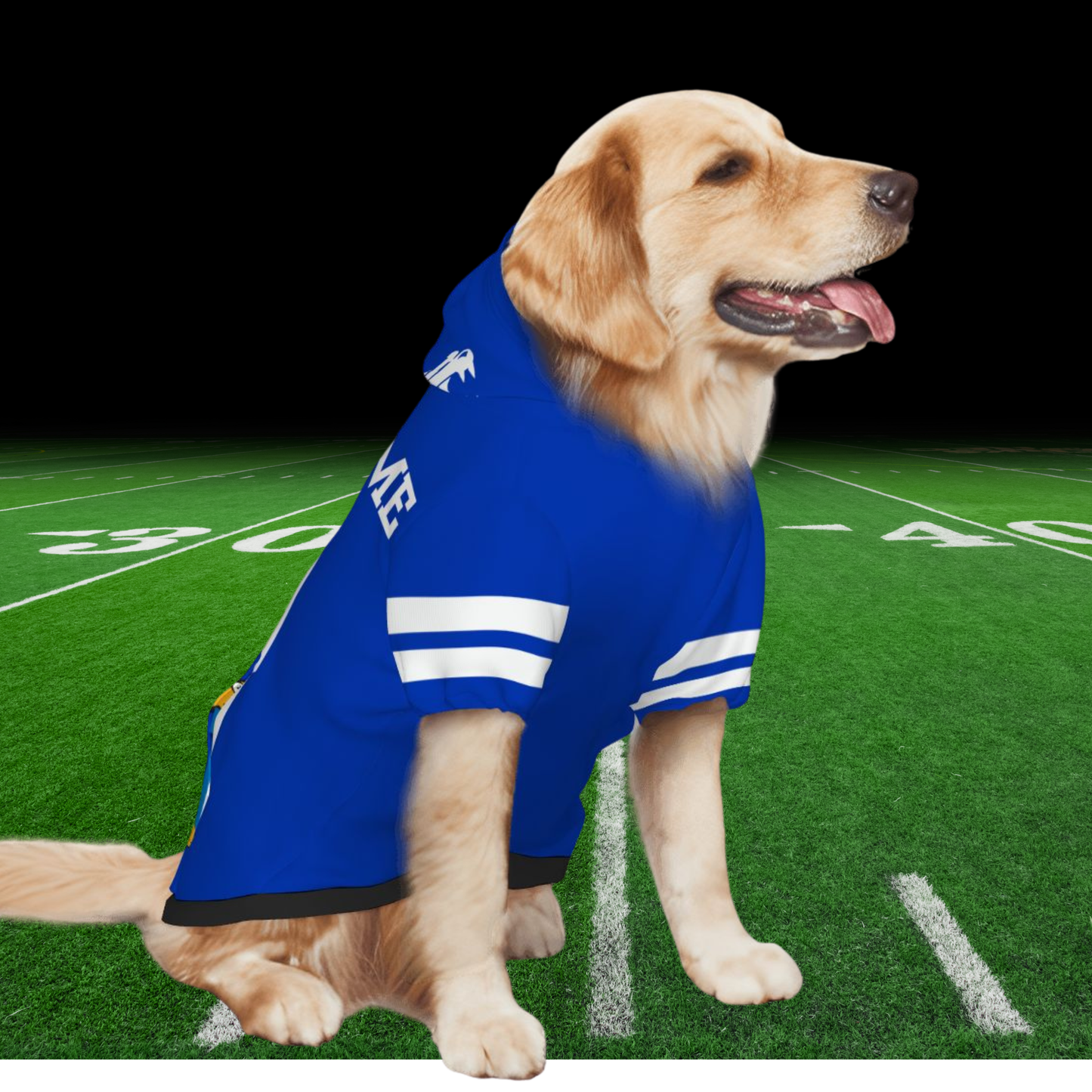 Bleed Blue? Dog Hoodie for Wildcats Fans - Personalized Jersey for Tailgating Fun, UK Wildcats, Your Furry BFF Needs a Jersey Too