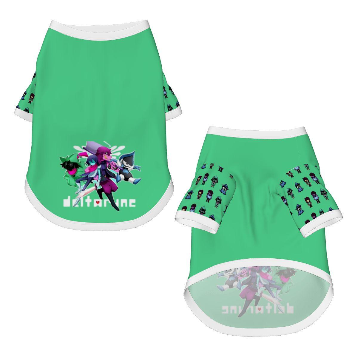 Deltarune Fashion for Small Dog Deltarune T-Shirt, Pet Clothing, Doggy Accessories, Anime Tee, Gamer Vibe Dog Shirt