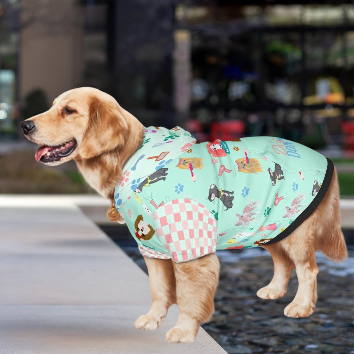 Funny Dog Hair Hoodie - Pet Parent Apparel - Dog Lover Gift, Dog Haor Dont Care Grooming Hoodie, Fashionable Dog Apparel