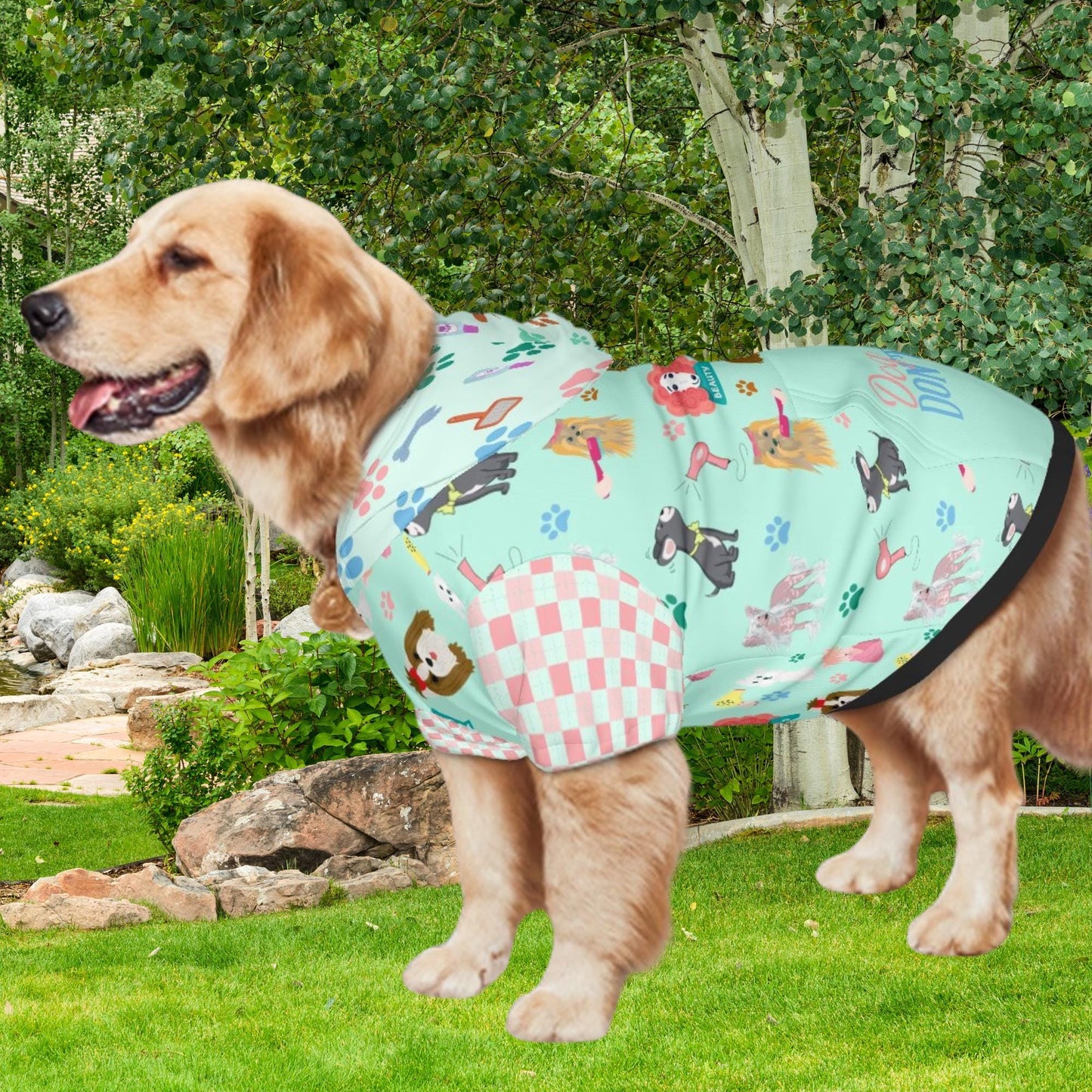 Funny Dog Hair Hoodie - Pet Parent Apparel - Dog Lover Gift, Dog Haor Dont Care Grooming Hoodie, Fashionable Dog Apparel