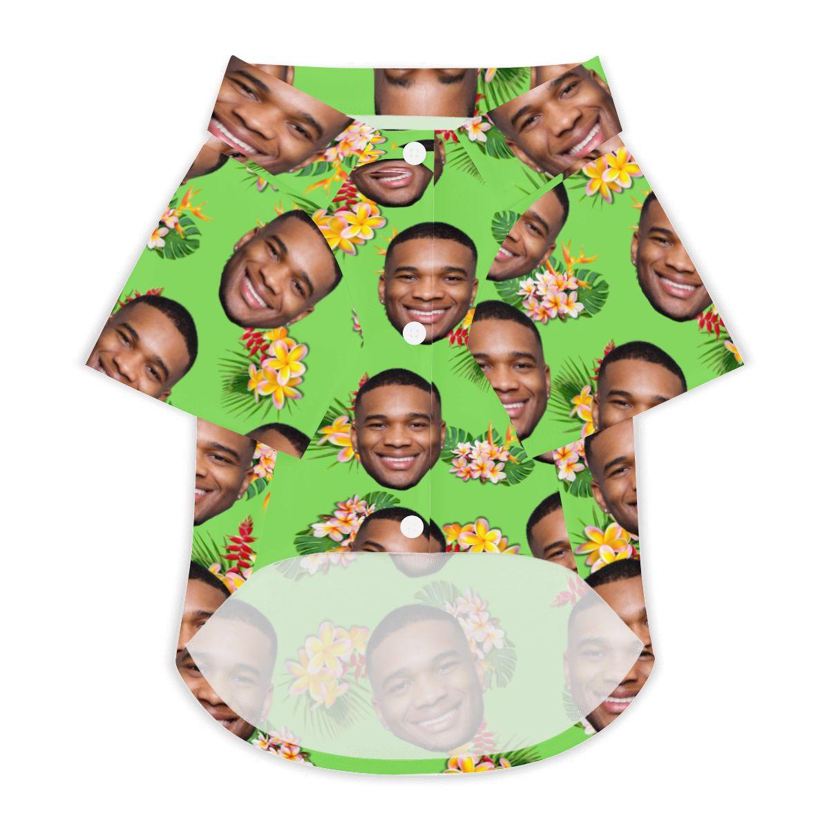 Matching Hawaiian Outfits for Pet and Human Best Friend - Shirt for Dog or Cat to show fashion while matching BFF Human, Mom or Dad