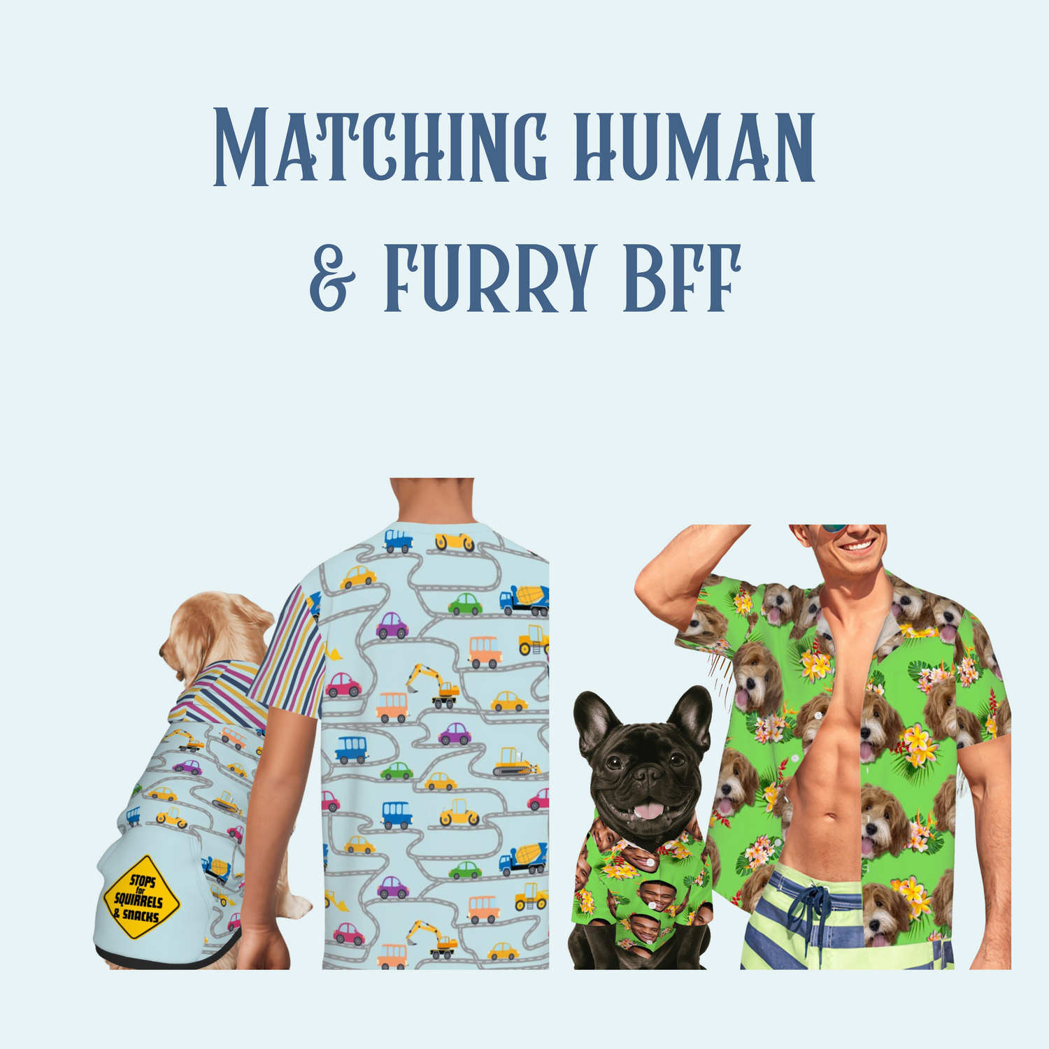 Matching Human and Furry BFF