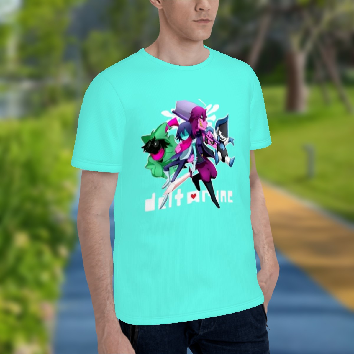 Delta Rune Gamer Tee & Coordinating Dog Apparel - Perfect for Gamers