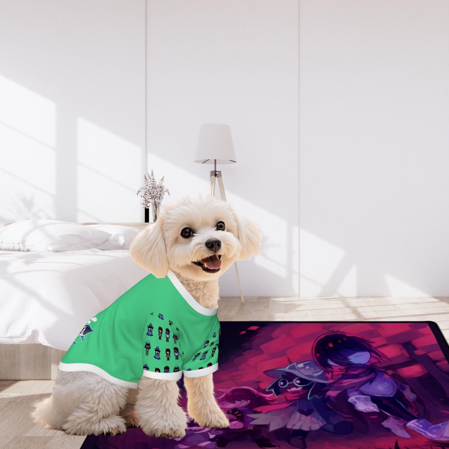Deltarune Fashion for Small Dog Deltarune T-Shirt, Pet Clothing, Doggy Accessories, Anime Tee, Gamer Vibe Dog Shirt