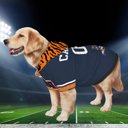 Tiger Team Medium and Large Dog Hoodies, Auburn Football Fans Collection, War Eagle Fans, Auburn Fan Fashion, A Must Have Shirt for Your Tailgating Bestie