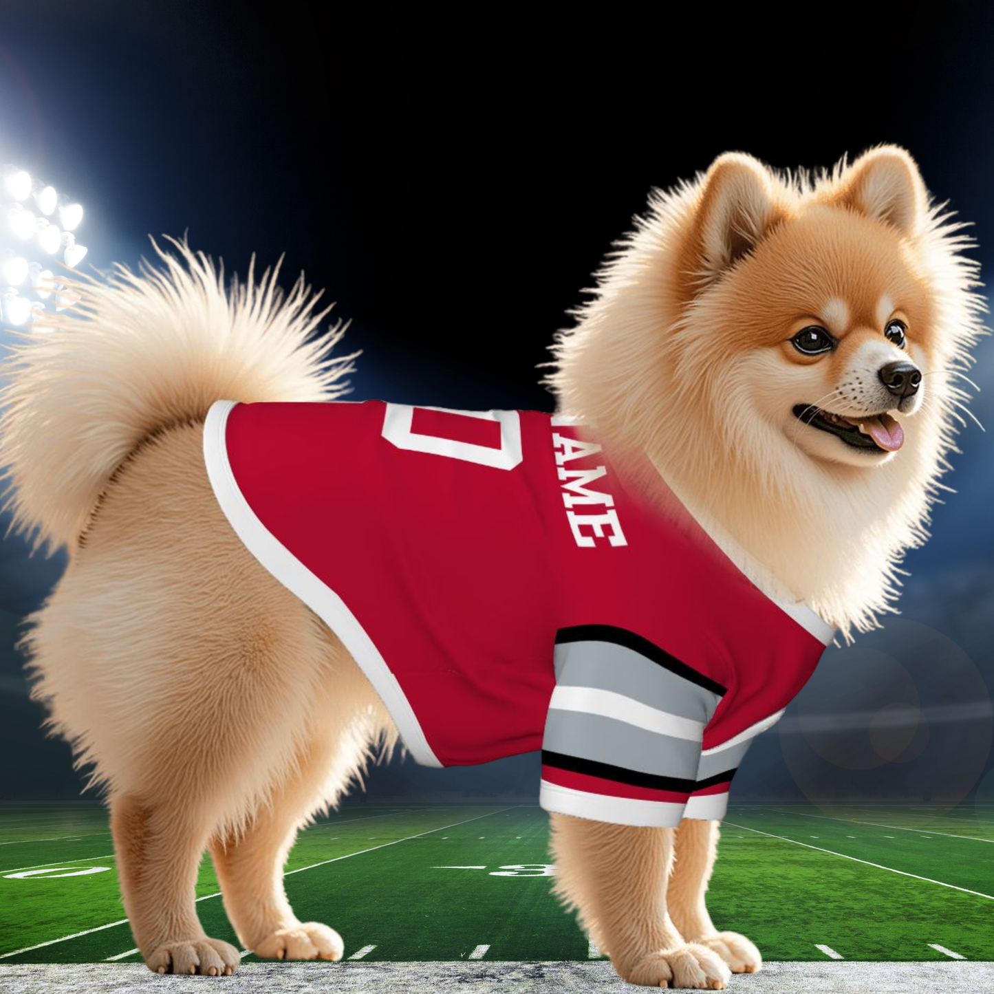 Ready to Show BUCKEYE Pride? Personalized Ohio Buckeyes Sports Jerseys for Pets - Dogs & Cats, Game Day Favorite & Tailgating Gem