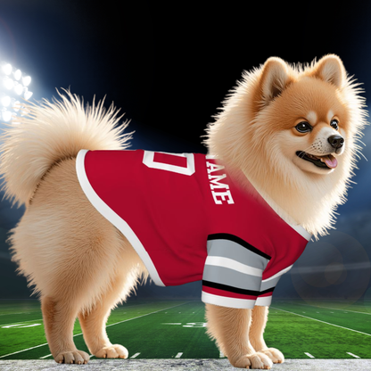Ready to Show BUCKEYE Pride? Personalized Ohio Buckeyes Sports Jerseys for Pets - Dogs & Cats, Game Day Favorite & Tailgating Gem