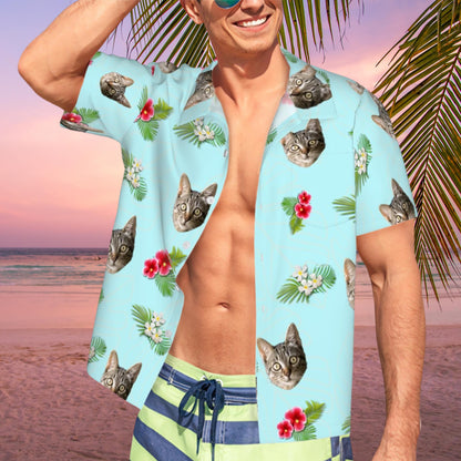 Pet and Human BFF Hawaiian Shirt Set - Unisex, Cats and Dogs Matching their Human BFF, Fashionable Vacation Clothes, Pet lover Gift