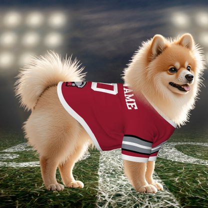 Game Day Pet Jerseys - Personalized Alabama Crimson Tide Gear for Dogs and Cats