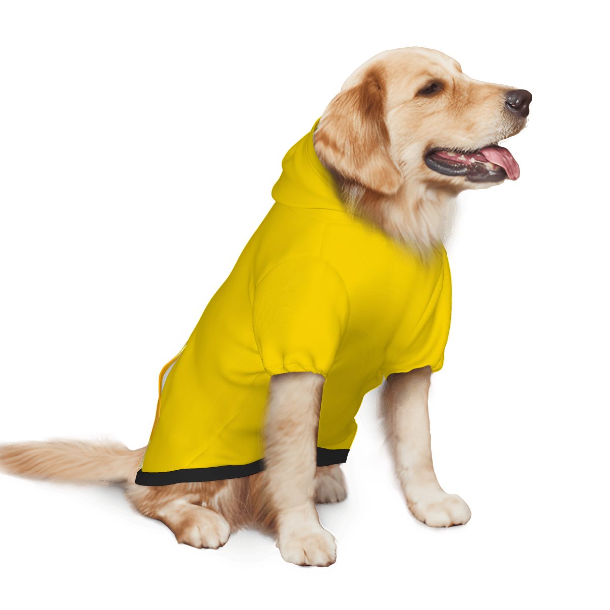 Laa Laa Inspired Dog Costume - Teletubbies Yellow Hoodie, Retro Teletubby Shirt, Halloween or Everyday Cosplay, La La is Fun