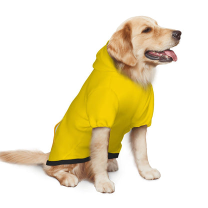 Laa Laa Inspired Dog Costume - Teletubbies Yellow Hoodie, Retro Teletubby Shirt, Halloween or Everyday Cosplay, La La is Fun