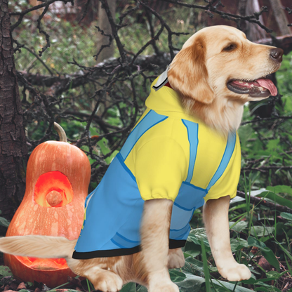 Unique Dog Minion Costume - Handcrafted Pet Outfit for Halloween and Cosplay