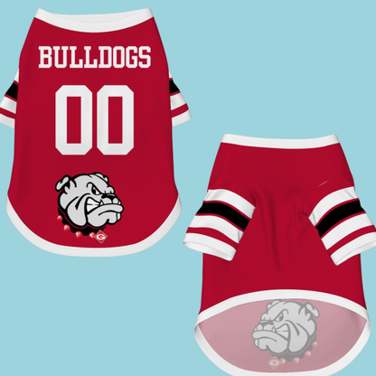 Georgia Bulldogs Jersey Dog Cat Hoodie - Perfect for Tailgating, Buy One Today!