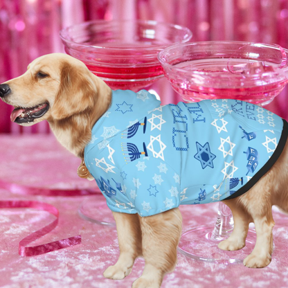 Funny Dog Hoodie for Hanukkah, HolidayUgly Sweater Design, Current Mood: Fry Day, Perfect Hanukkah Present