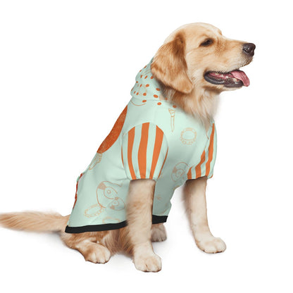 Showgirl Album Dog Hoodie , Teal & Orange Glitter Vinyl, Taylor Swift Inspired, Fashion from Taylors recent Album
