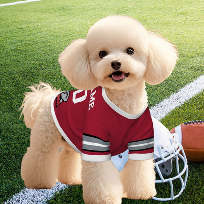 Game Day Pet Jerseys - Personalized Alabama Crimson Tide Gear for Dogs and Cats