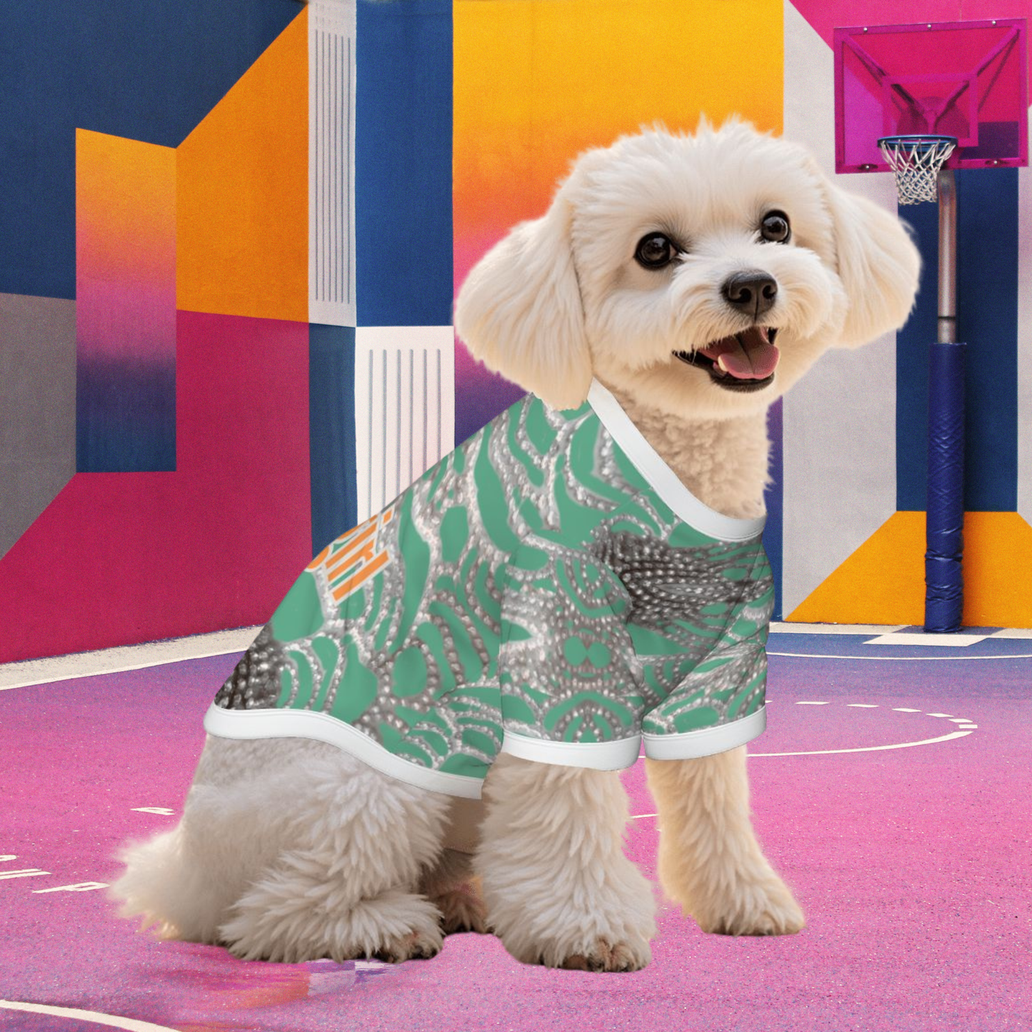 Showgirl Costume Dog Shirt, Taylor Swift Inspired Blingy Rhinestone Design, Your Dog is on Stage Everyday With this Design