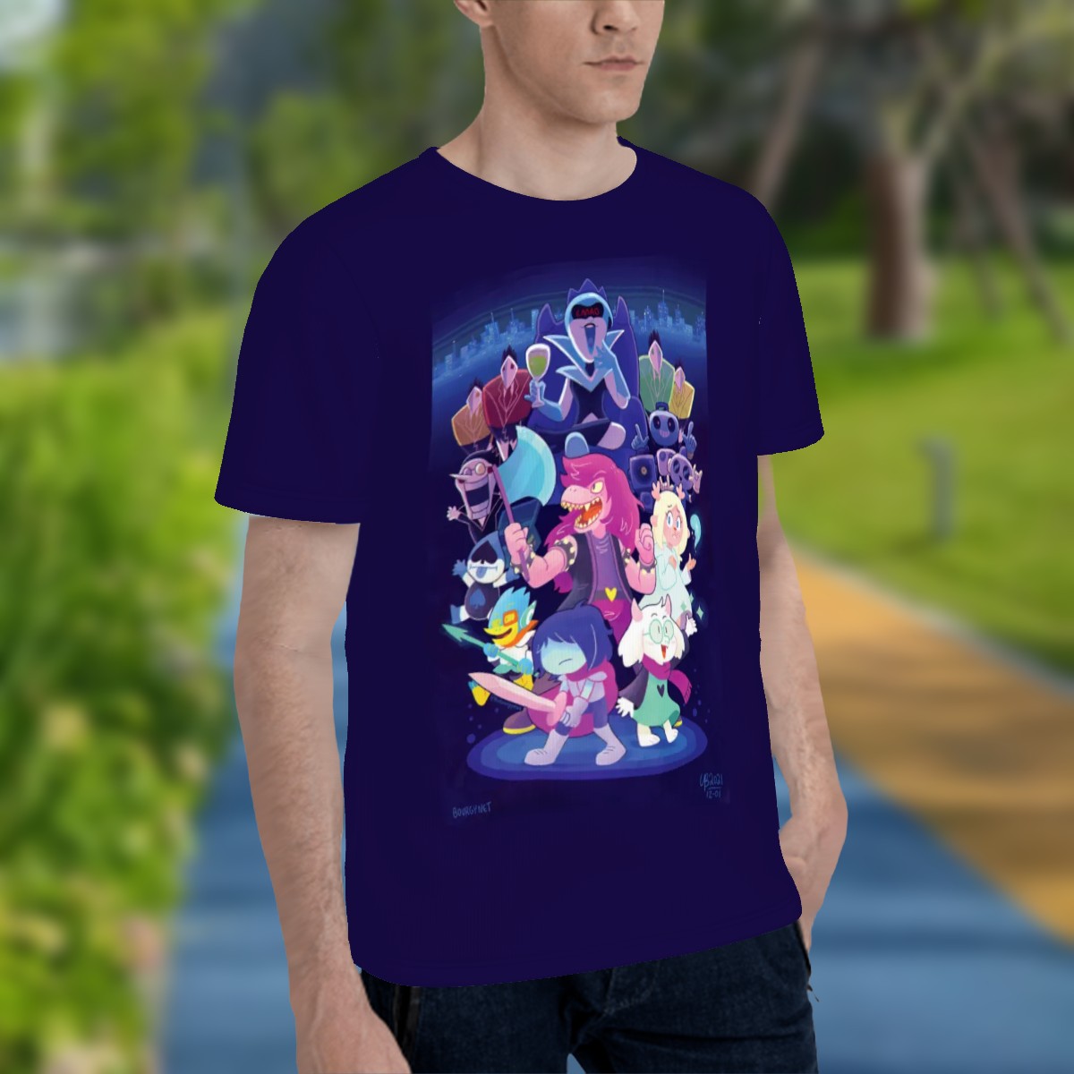 T-Shirt for Delta Rune Fans & Matching Dog Apparel