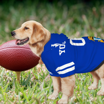 Bleed Blue? Dog Hoodie for Wildcats Fans - Personalized Jersey for Tailgating Fun, UK Wildcats, Your Furry BFF Needs a Jersey Too