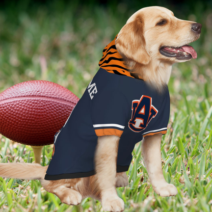 Tiger Team Medium and Large Dog Hoodies, Auburn Football Fans Collection, War Eagle Fans, Auburn Fan Fashion, A Must Have Shirt for Your Tailgating Bestie