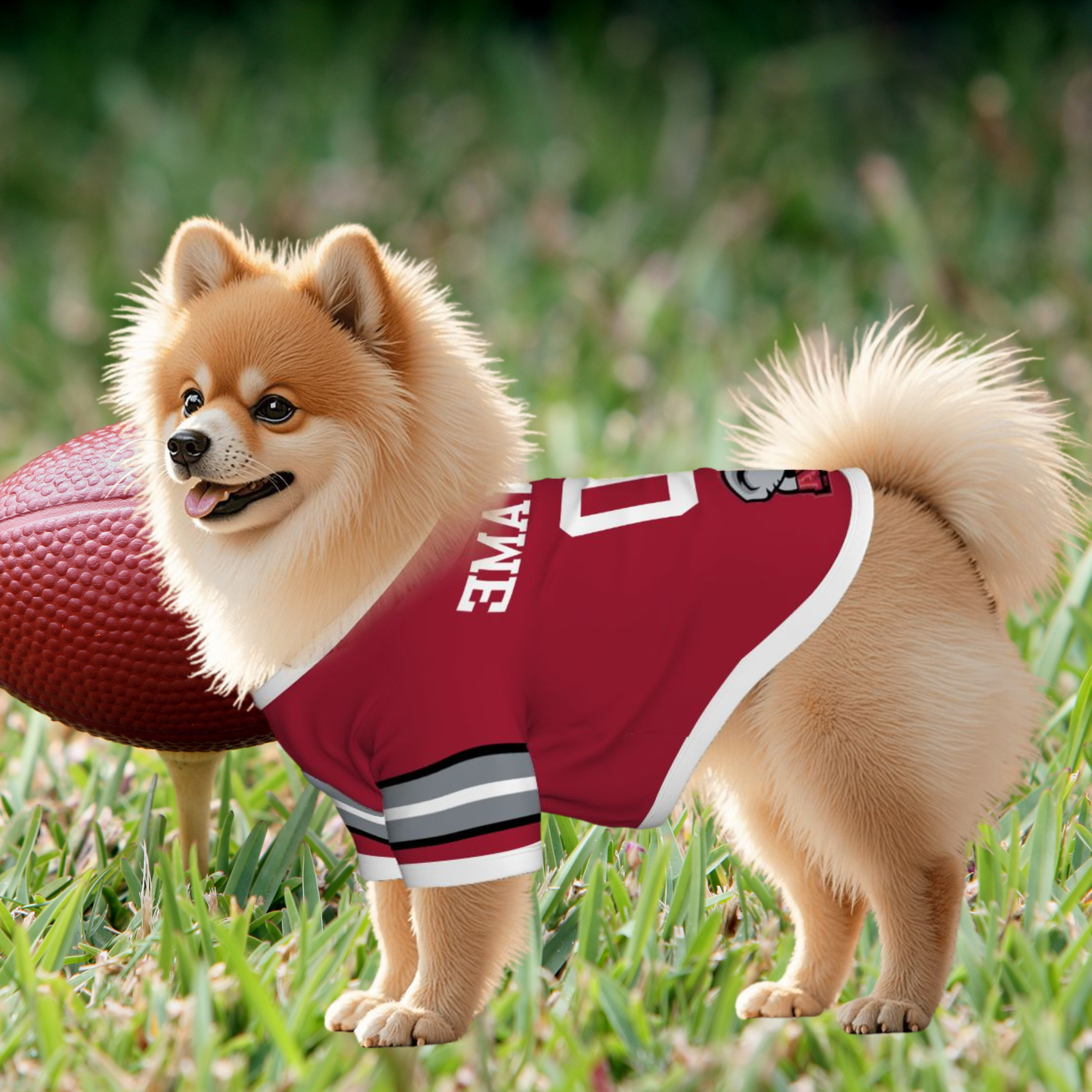 Game Day Pet Jerseys - Personalized Alabama Crimson Tide Gear for Dogs and Cats