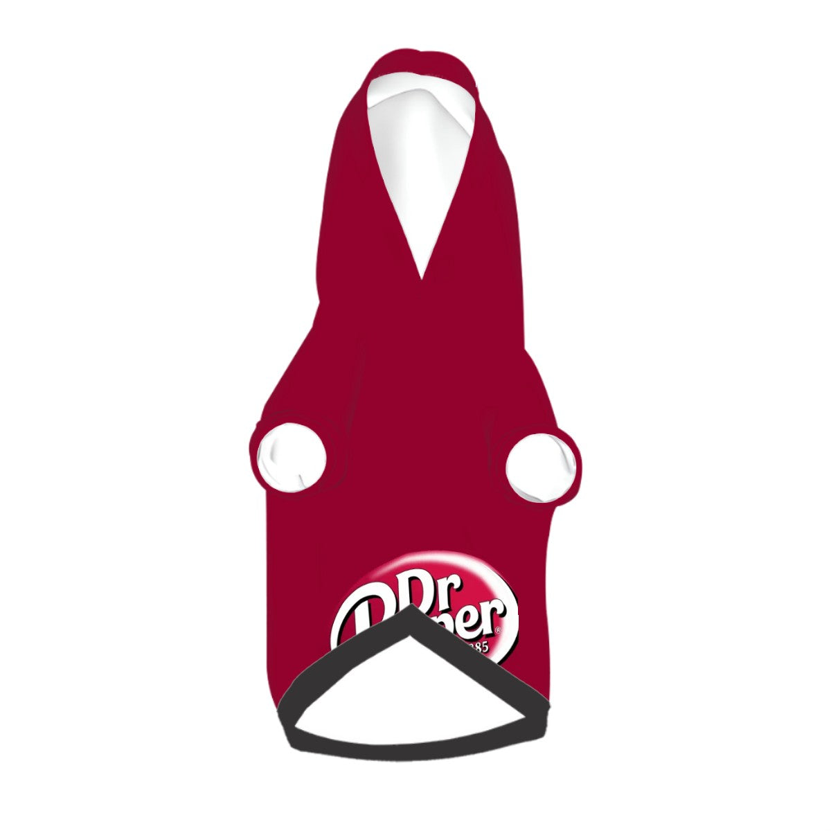 Dr. Pepper Soda Dog Hoodie - Fun & Stylish Pet Clothing, Show your support, FanArt, Fan Wear