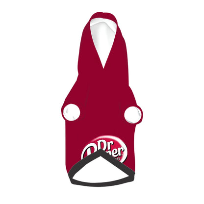 Dr. Pepper Soda Dog Hoodie - Fun & Stylish Pet Clothing, Show your support, FanArt, Fan Wear