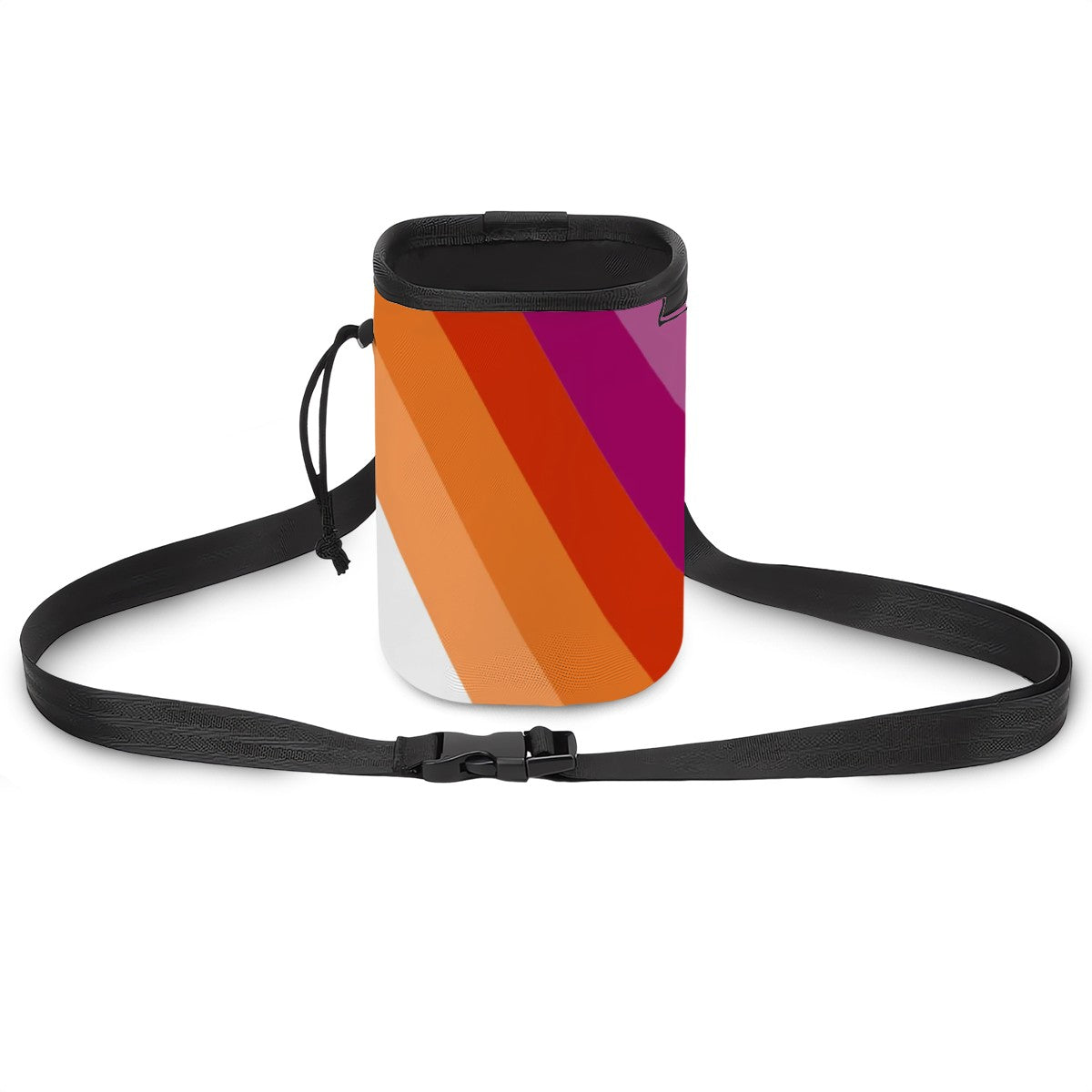 You Have a Lesbian Pooch?  Here's the Treat Carrier for You. Adjustable Long Strap Pet Treat Carrier - Spill-Proof Design for Happy Tails!