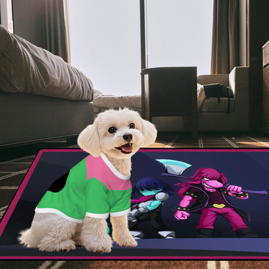 Deltarune Pet Outfit, Small Dog Shirt and Ralsei Hat Combo, Gamer Vibe, Anime shirt for Your Bestie