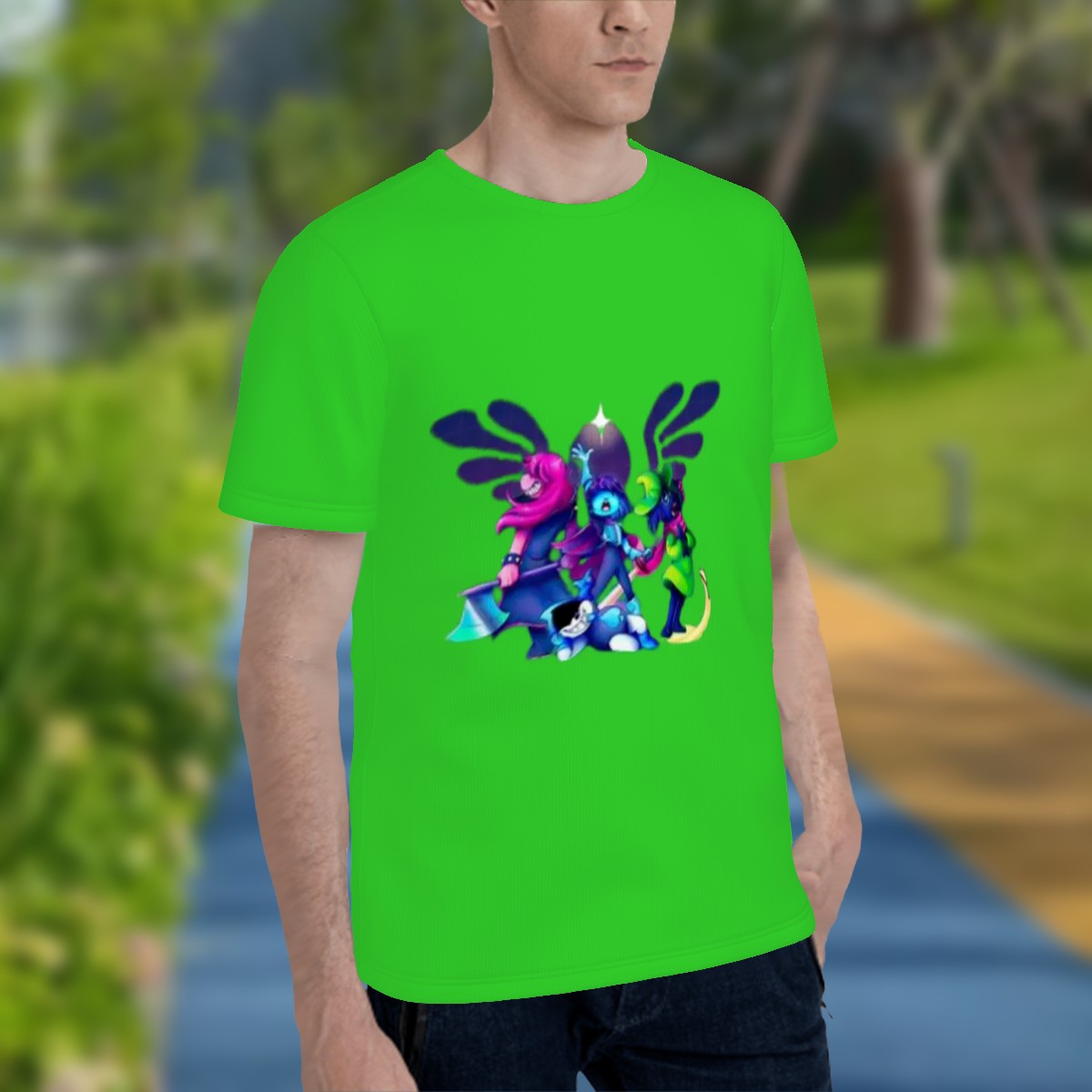 T-Shirt for Delta Rune Fans & Matching Dog Apparel