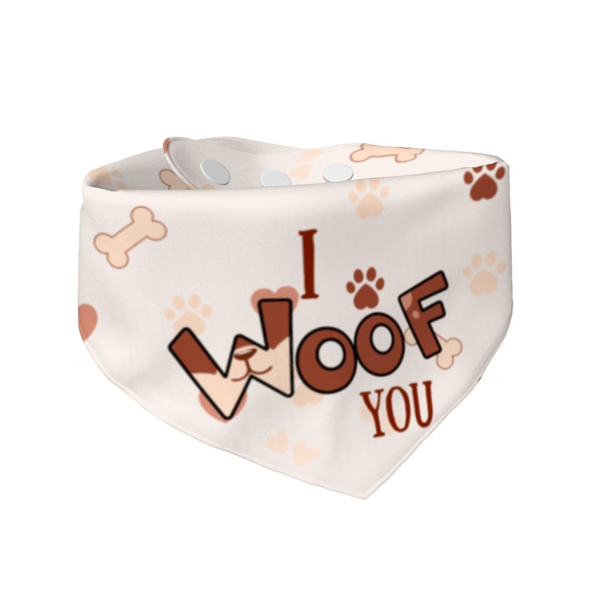 Bark in Style: Fun Bandana for Your Stylish Pup! Can’t Have Nice Things, I Woof You, Reversible Dog Bandana, Fun Bandana for Small Dogs,
