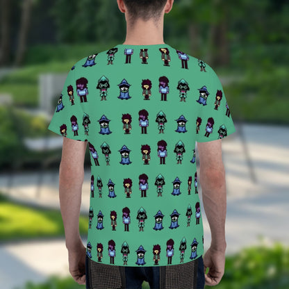 Delta Rune Gamer T-Shirt & Matching Dog Outfit - Perfect for Pet Lovers