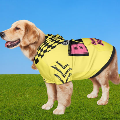Thank You Beyonce Fashionable Yellow Hoodie Designed for Your Dog and Her next Concert Attire, Designed Yellow Hoodie of Beyonces