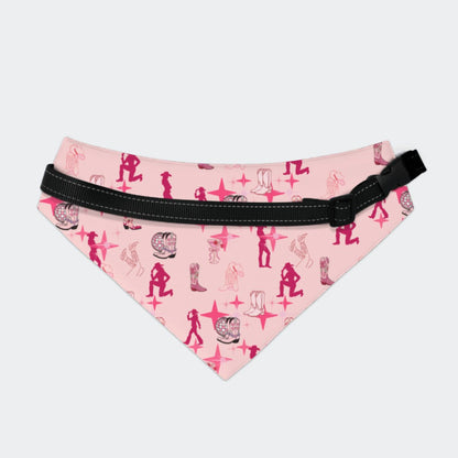 Chappell Roan Pink Pony Club Dog & Cat Bandana - Pet Celebration Accessory