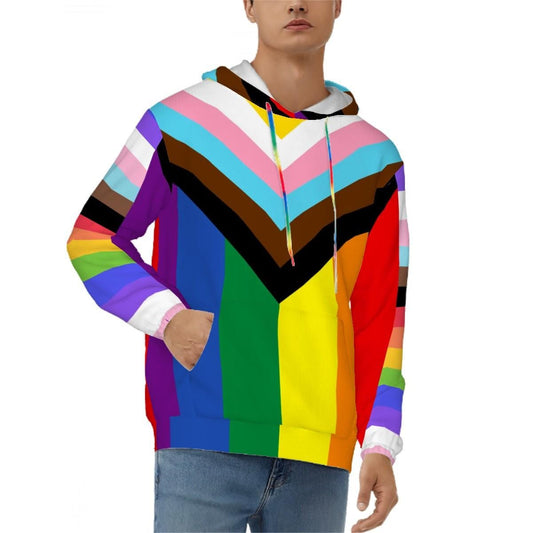 Matching Dog and Owner Hoodies, Unisex sweatshirt to wear to Pride or Shopping, Pride Flag Gift, Pups Hoodie available in this store