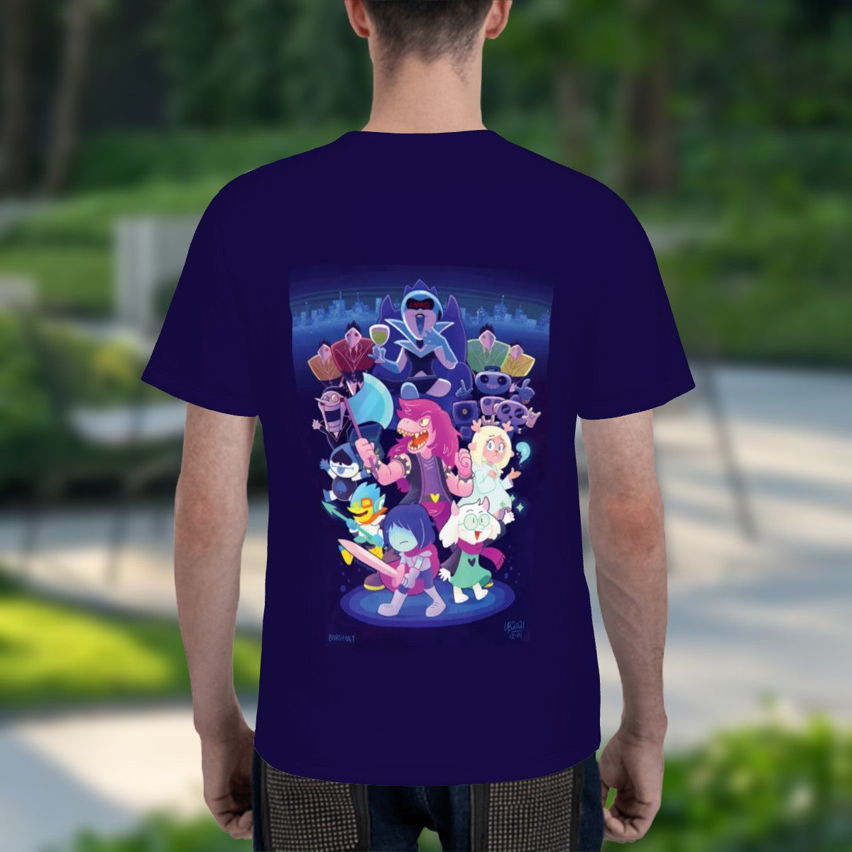T-Shirt for Delta Rune Fans & Matching Dog Apparel