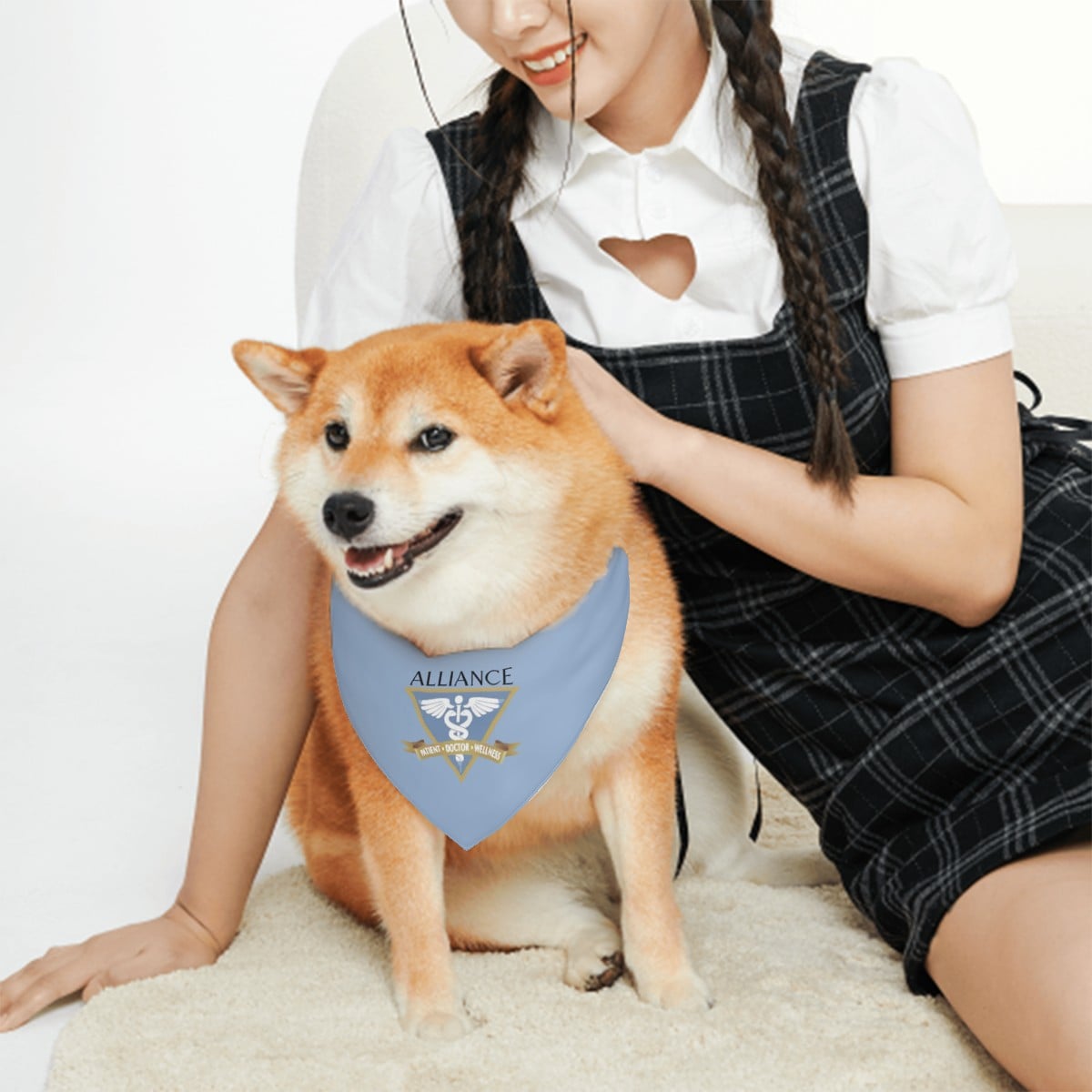 Personalized Pet Bandanas for Business Promotion - Email for Info!
