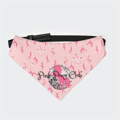 Chappell Roan Pink Pony Club Dog & Cat Bandana - Pet Celebration Accessory