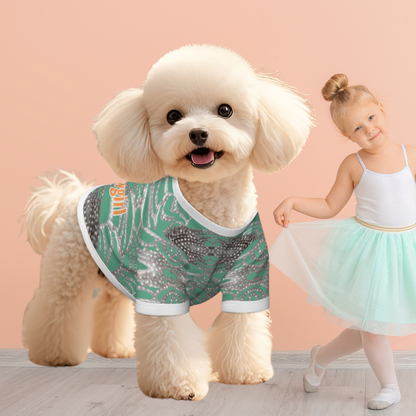 Showgirl Costume Dog Shirt, Taylor Swift Inspired Blingy Rhinestone Design, Your Dog is on Stage Everyday With this Design