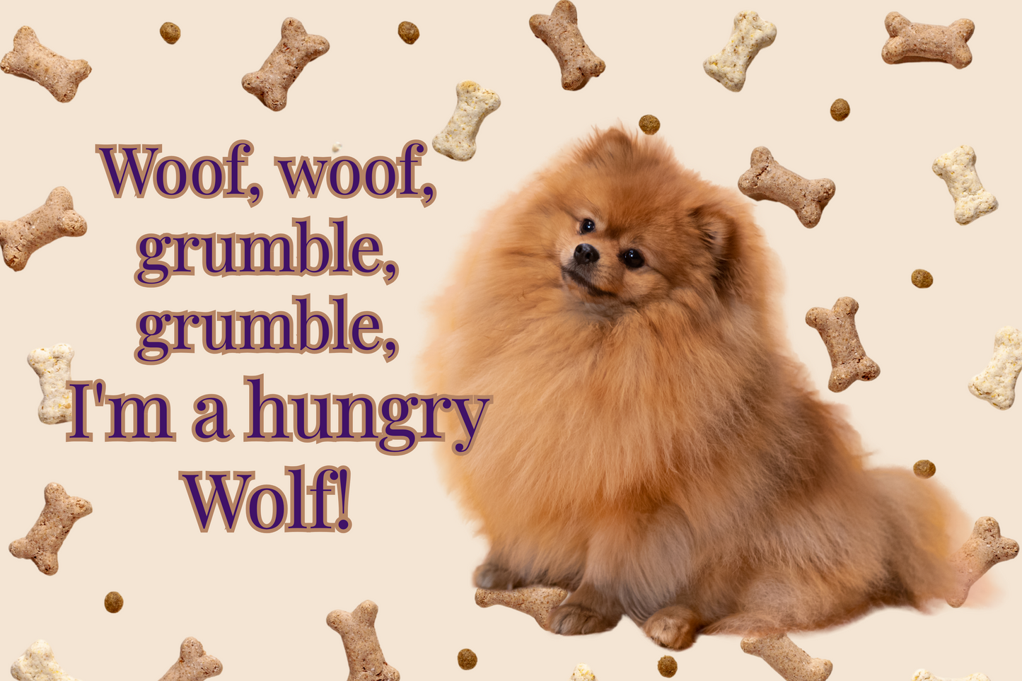 Funny Dog  Face Food Placemat - Food Mat to Keep Floors Clean, & Dog Choices, So FUN