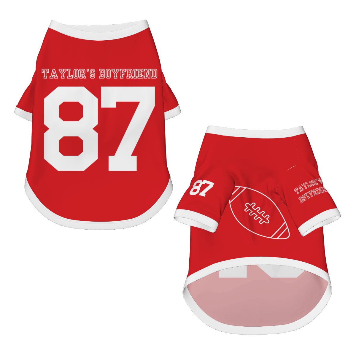 Taylor's Boyfriend Dog T-Shirt - Travis Kelsey Inspired Sport Jersey