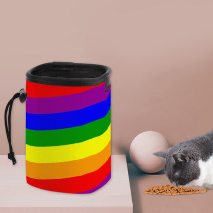 Gay Dog?  Over here, Prime Theme Pet Treat Carrier with Long Strap - Perfect for On-the-Go