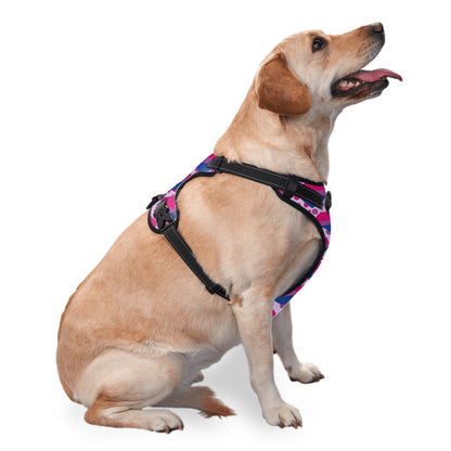 Bisexual Flag Design, Pride Fashion Dog & Cat Harness - Several Sizes, Comfortable & Stylish