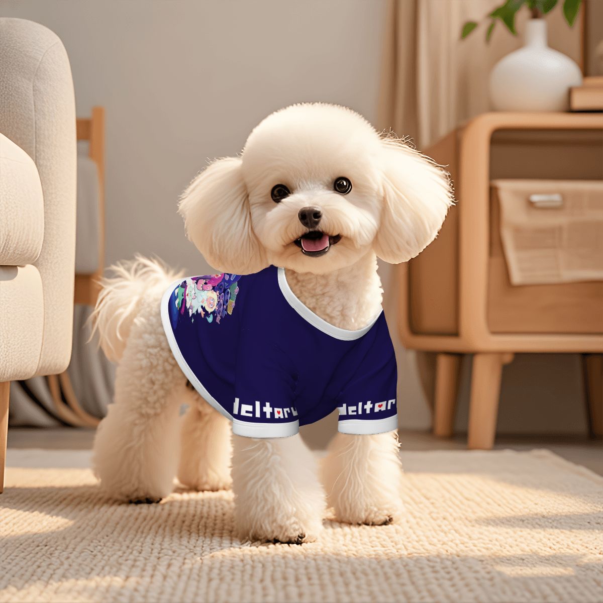 Deltarune Small Dog Shirt, Dog Apparel, Pet Gift, Anime Gamers Dogs Shirt