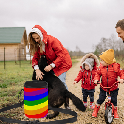 Gay Dog?  Over here, Prime Theme Pet Treat Carrier with Long Strap - Perfect for On-the-Go