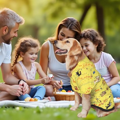 Spring is the Time To Get Into Shape and Take Your BFF on a Run,"My Pacesetter Has 4 Legs" A must Have in Yellow for Training