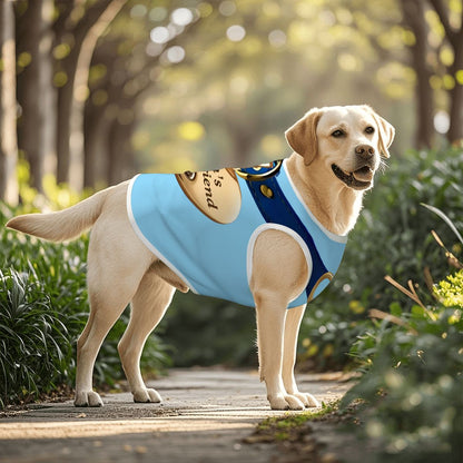 Sabrina Carpenter Inspired 'Man's Best Friend' Album, Blue Collar Gold Heart Pendant, Great Gift for Your BFF