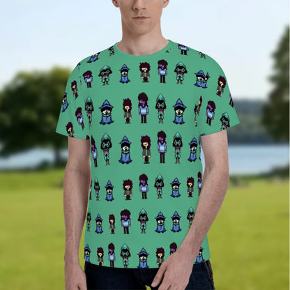 Delta Rune Gamer T-Shirt & Matching Dog Outfit - Perfect for Pet Lovers